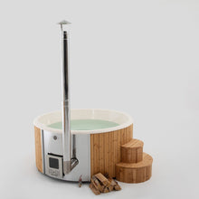 Load image into Gallery viewer, Deluxe Wood Burning Hot Tub XL