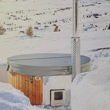 Load image into Gallery viewer, Deluxe Wood Burning Hot Tub XL