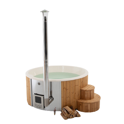 Deluxe Wood Burning Hot Tub XL