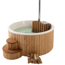 Load image into Gallery viewer, Deluxe Internal Wood Fired Hot Tub XL
